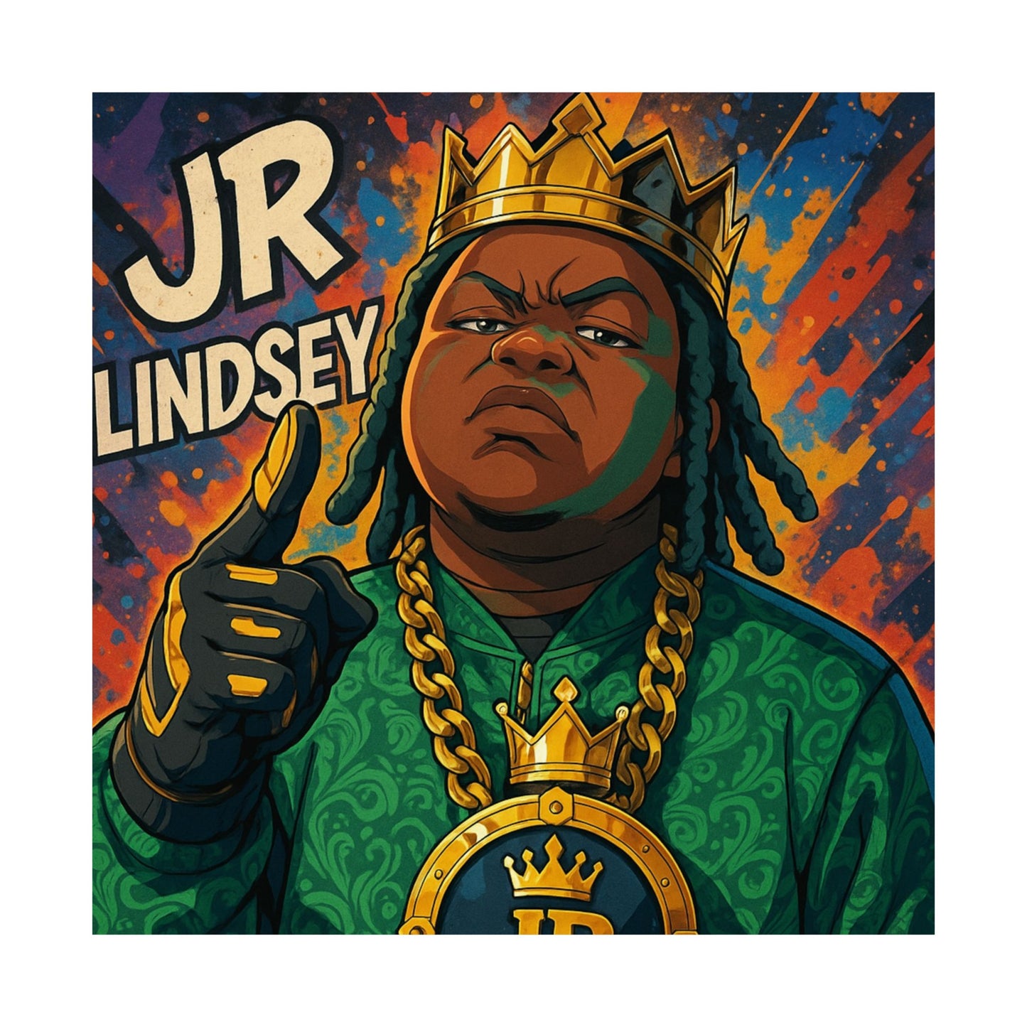 THE JROTC ANIME POSTER: JR LINDSEY