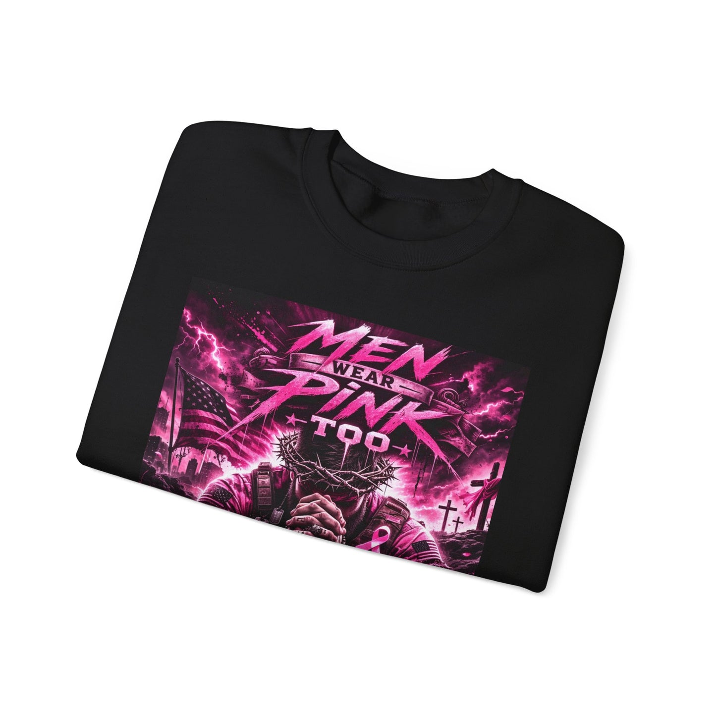 GSA BY JR ' Men Wear Pink Too Sweatshirt