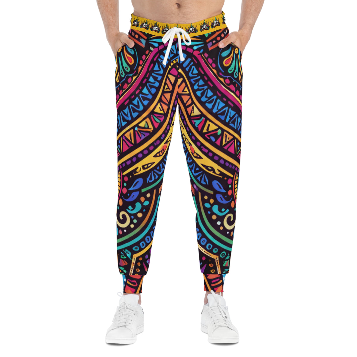 Colorful Tribal Pattern Joggers