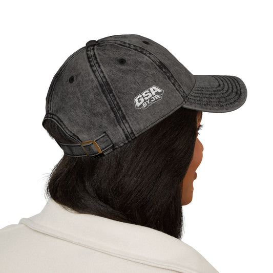 Vintage Embroidered Caps ( White GSA )