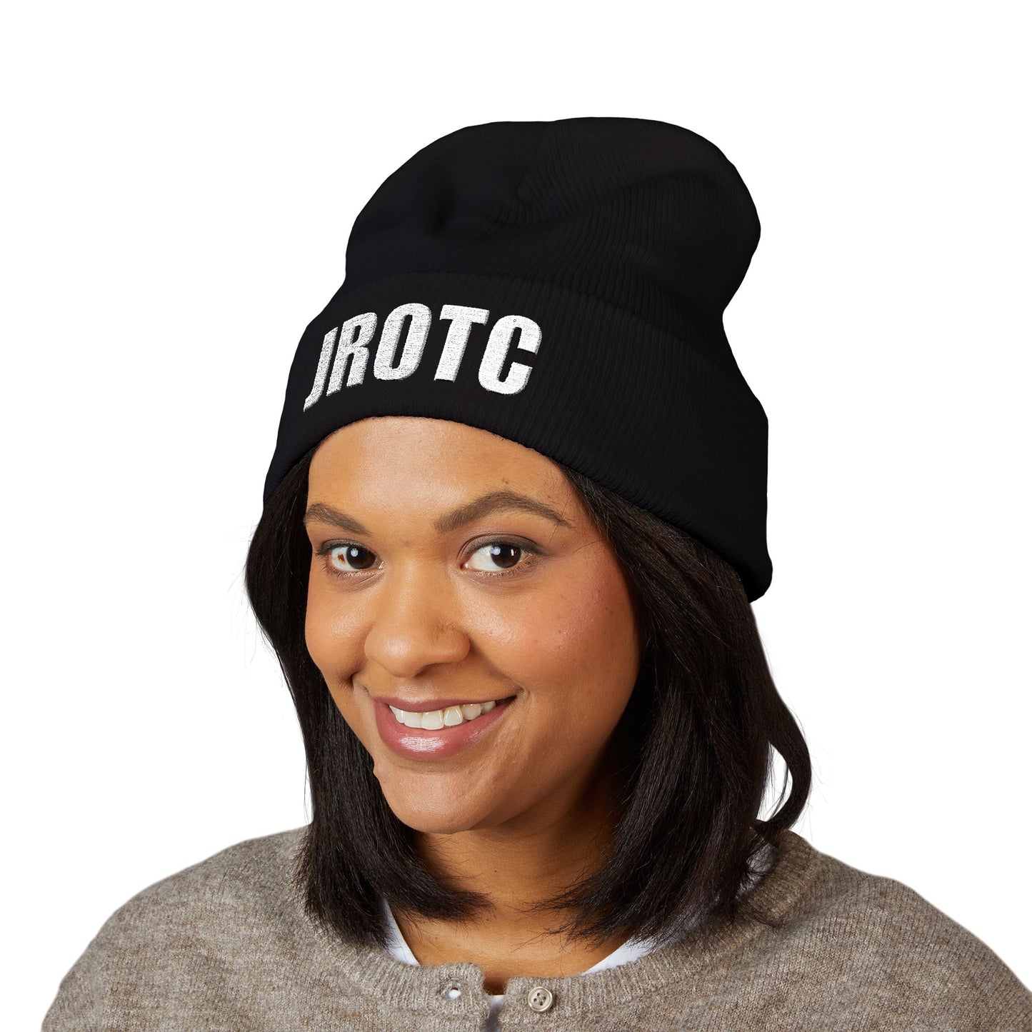 THE JROTC Signature Beanie ( Embroidered )