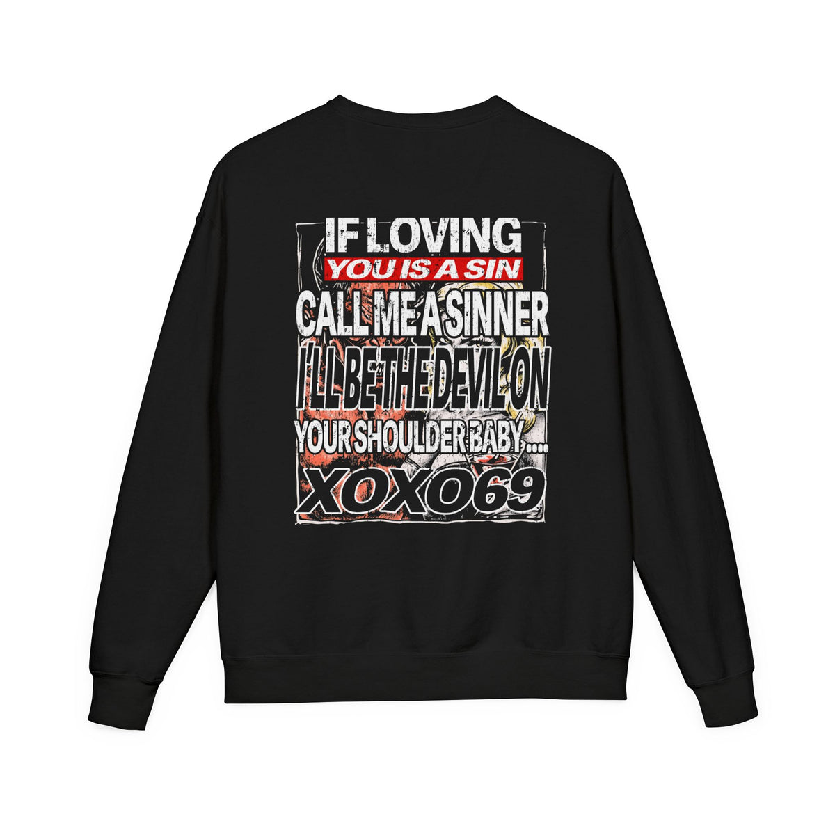 Beauty & Sin ' Graphic Sweatshirt