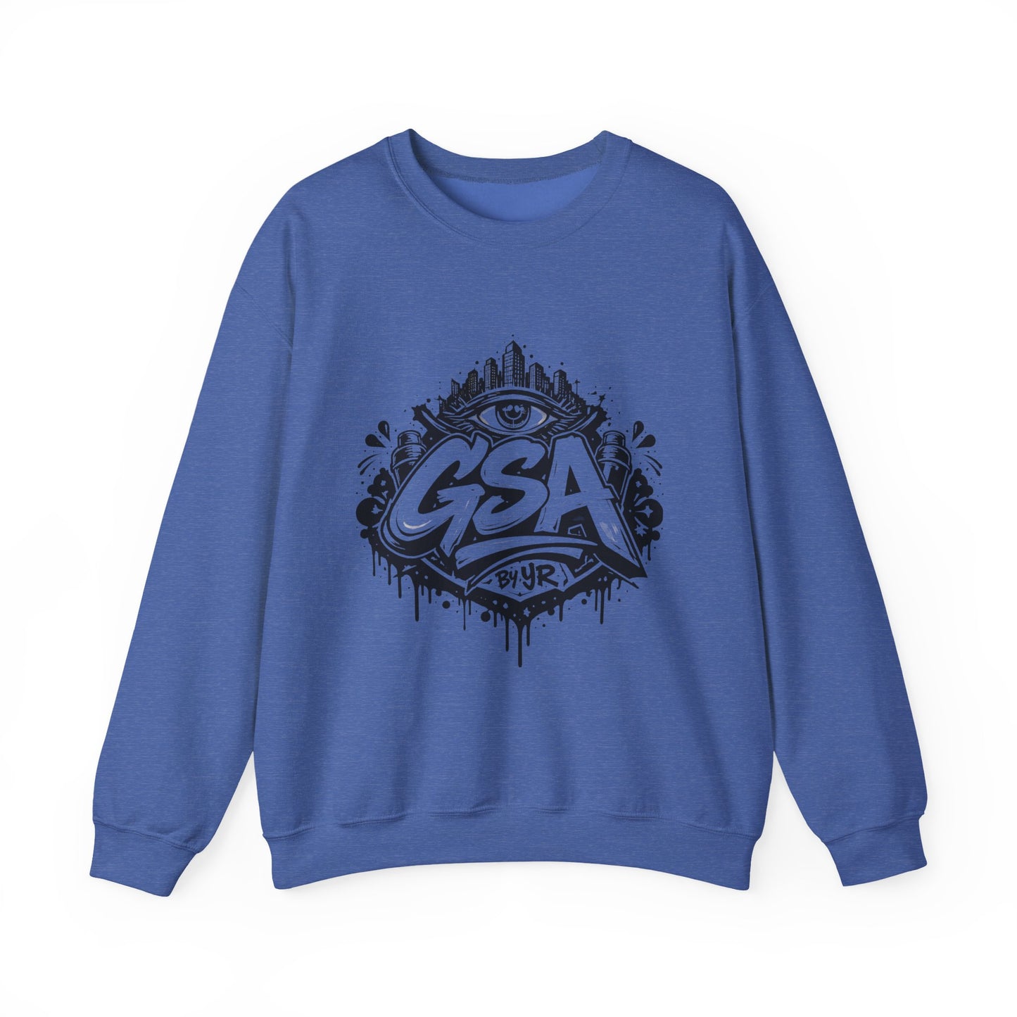GSA BY JR Graffiti Eye Streetwear Crewneck