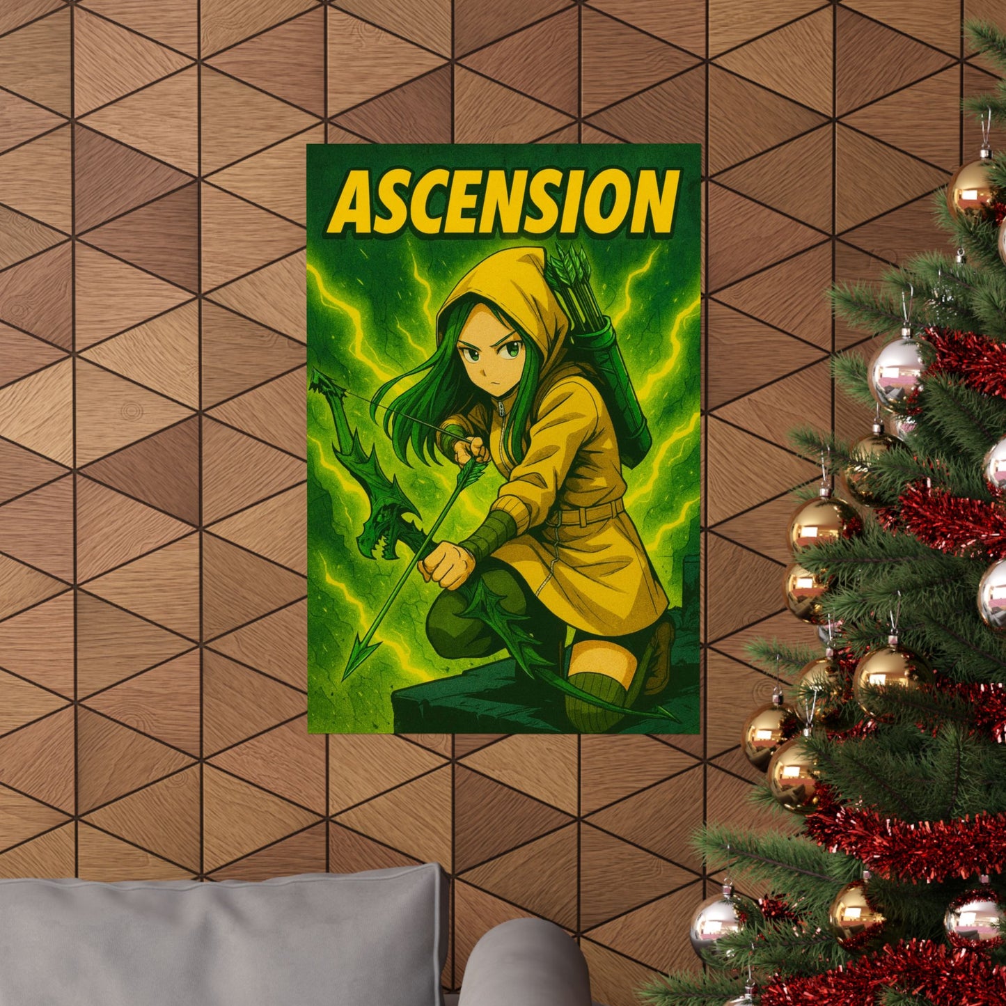 GSA BY JR ANIME POSTER " Ascension "