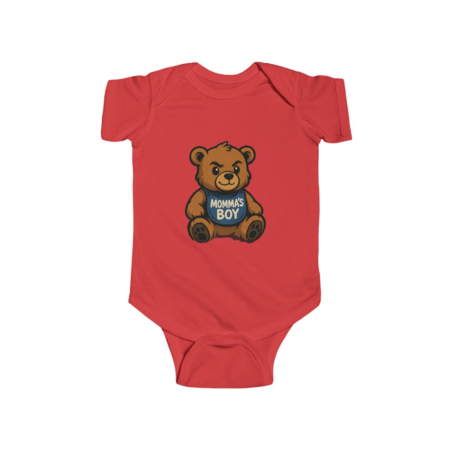 Momma's Boy Baby Bodysuit