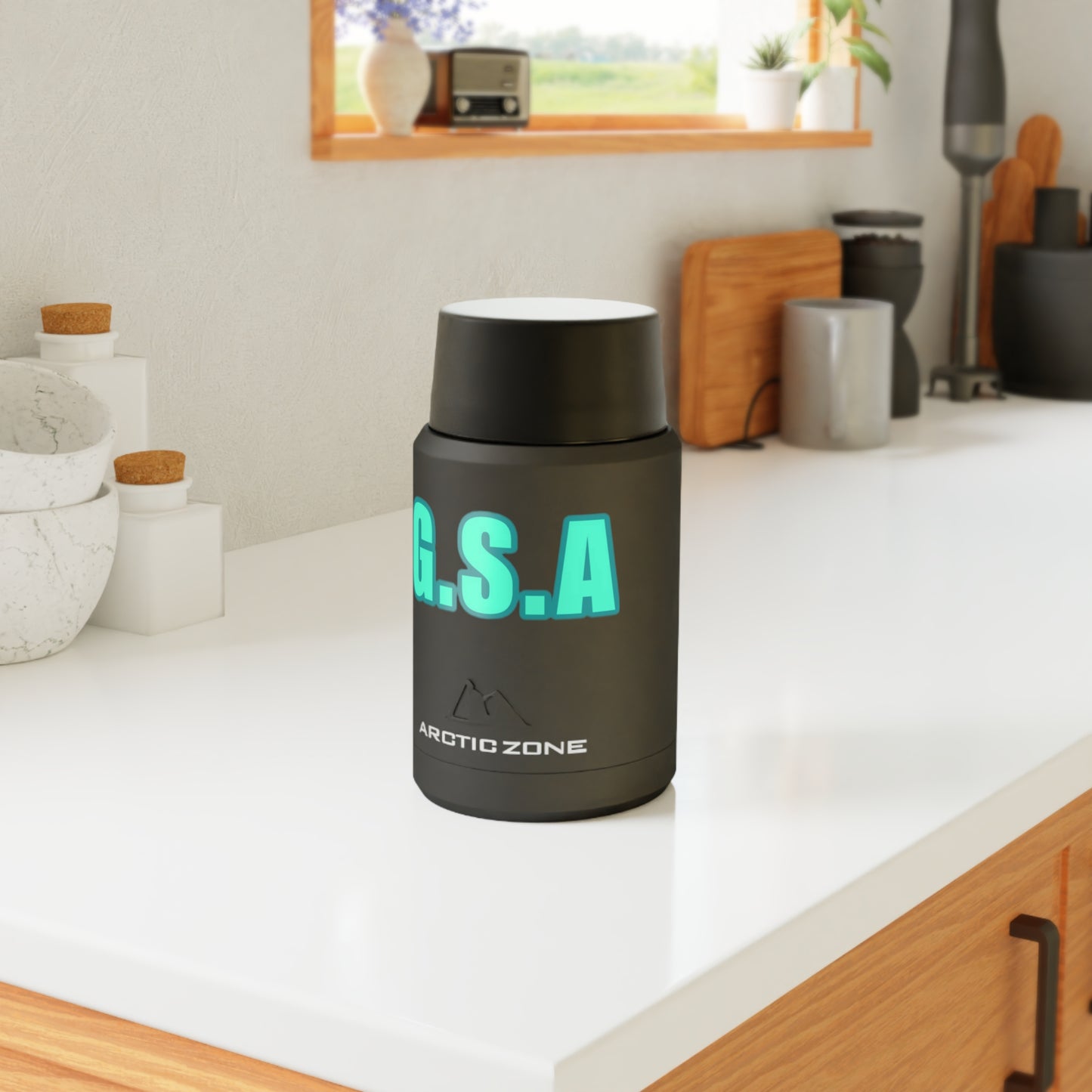 GSA BY JR Titan Copper Insulated Food Jar for Hot/Cold Meals