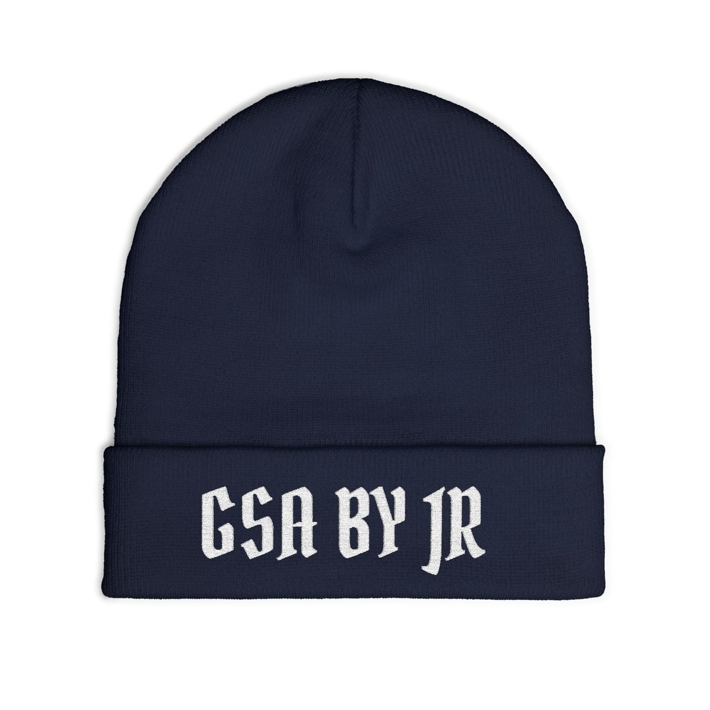 GSA BY JR Knit Beanie - White GSA