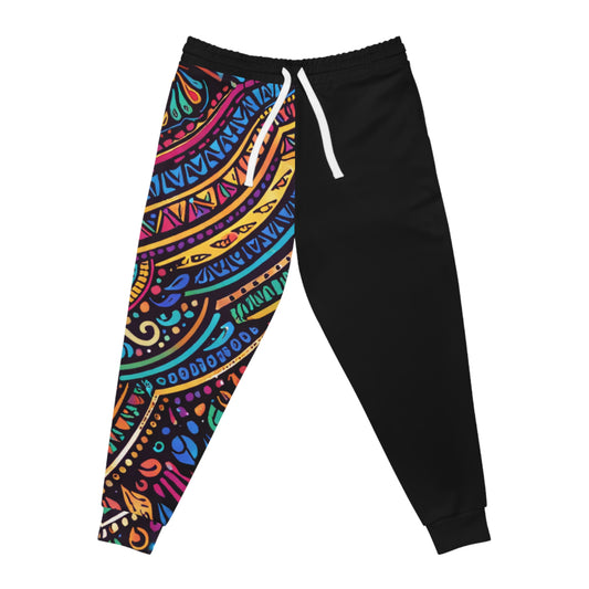 GSA BY JR Colorful Tribal Pattern Joggers