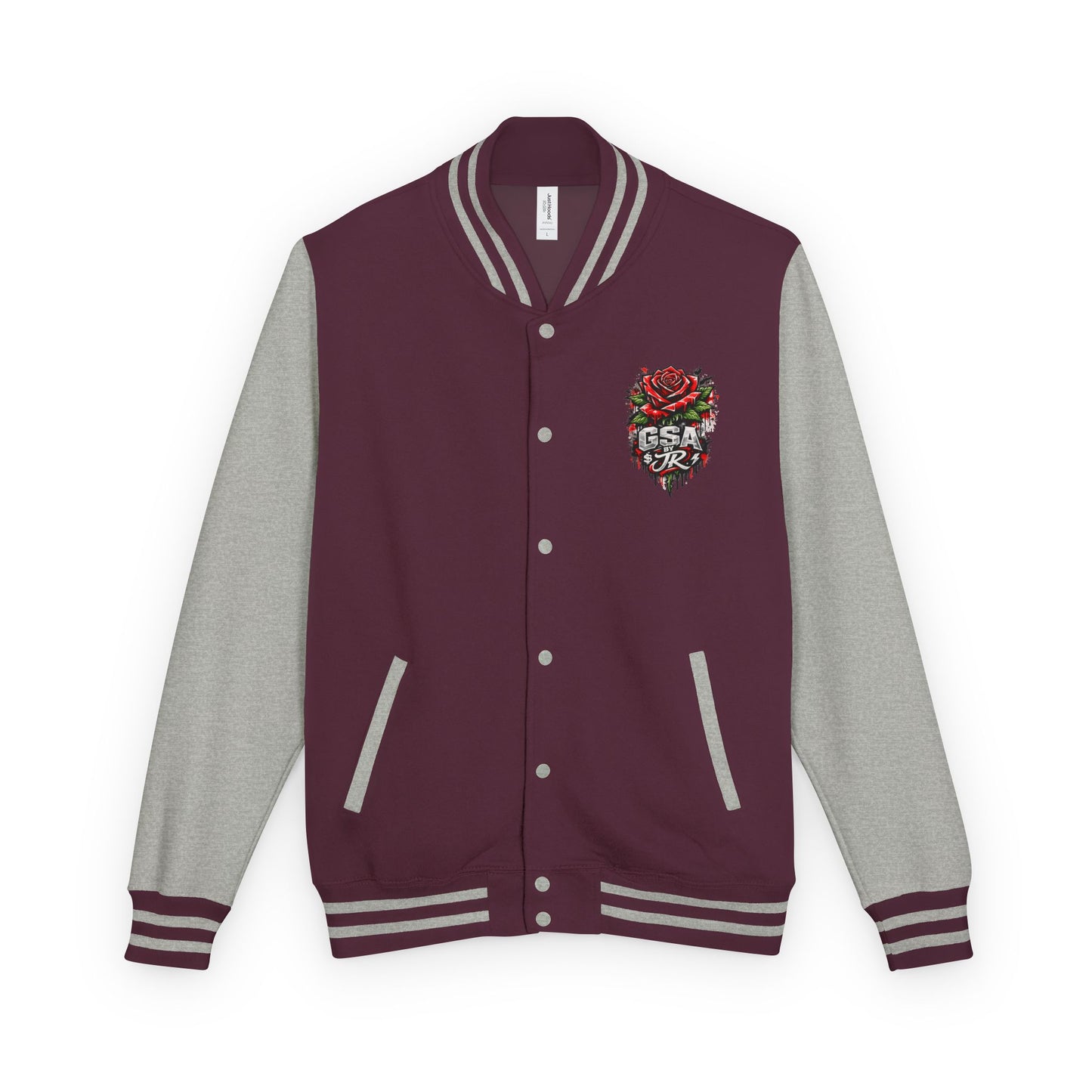 GSA BY JR Women Empowerment Letterman Jacket