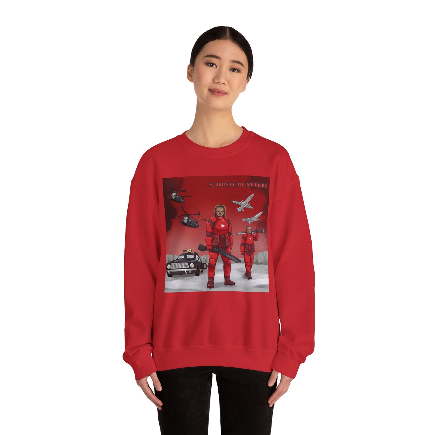 JR LINDSEY ' STORIES OF THE SOLDIERS SWEATSHIRT