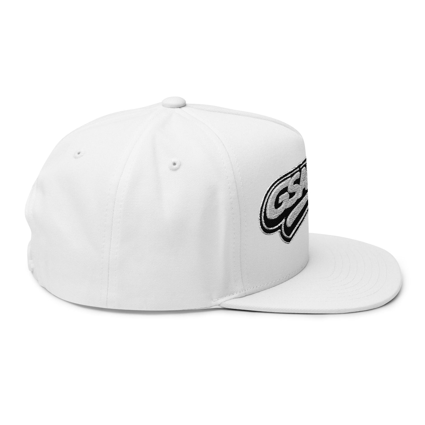 Retro Style Flat Bill Cap