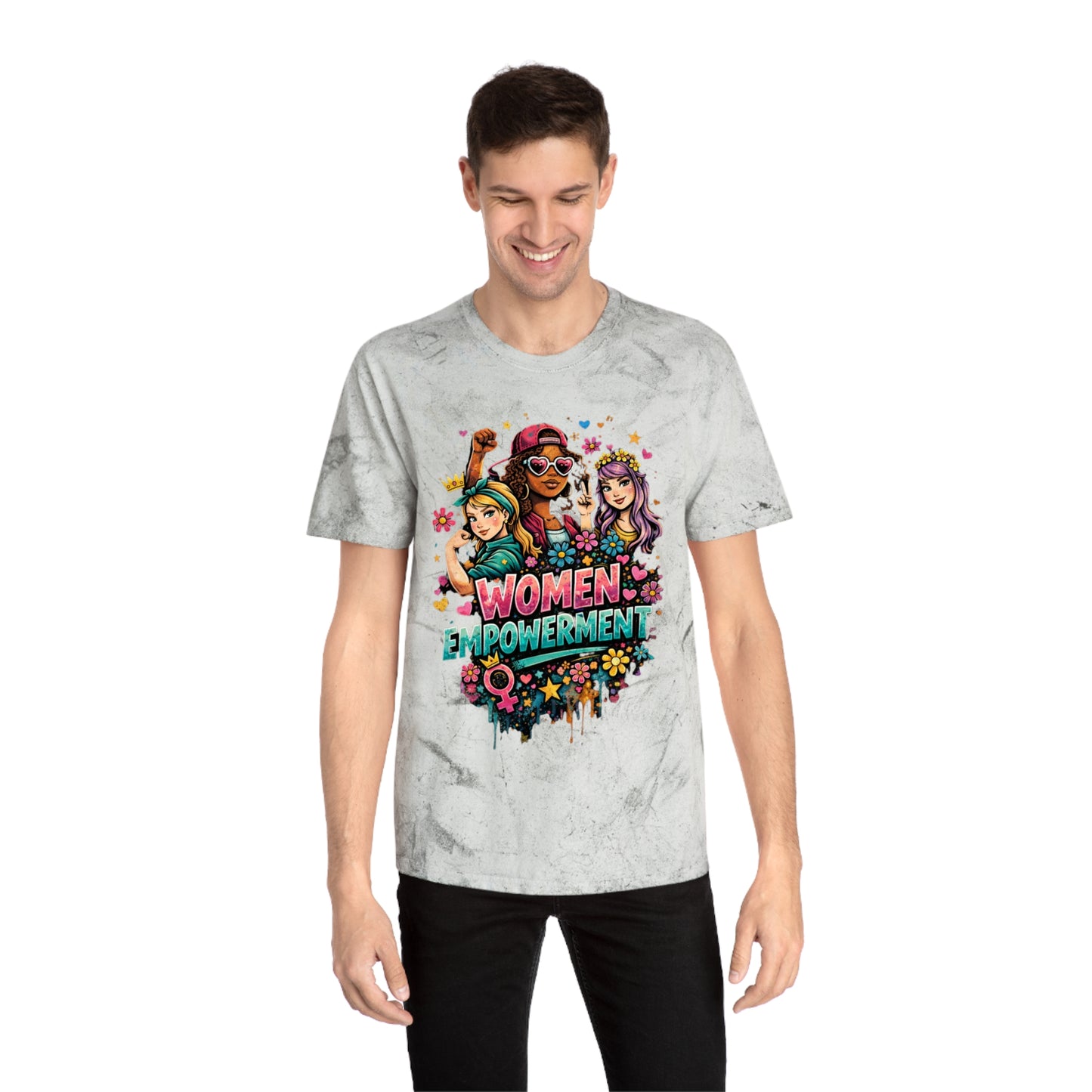 Women Empowerment ' Vintage Tie-Dye Tee