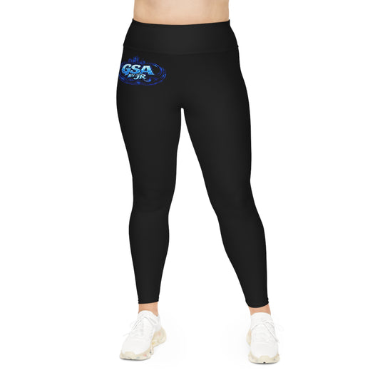 Plus Sized Leggings - Blue GSA