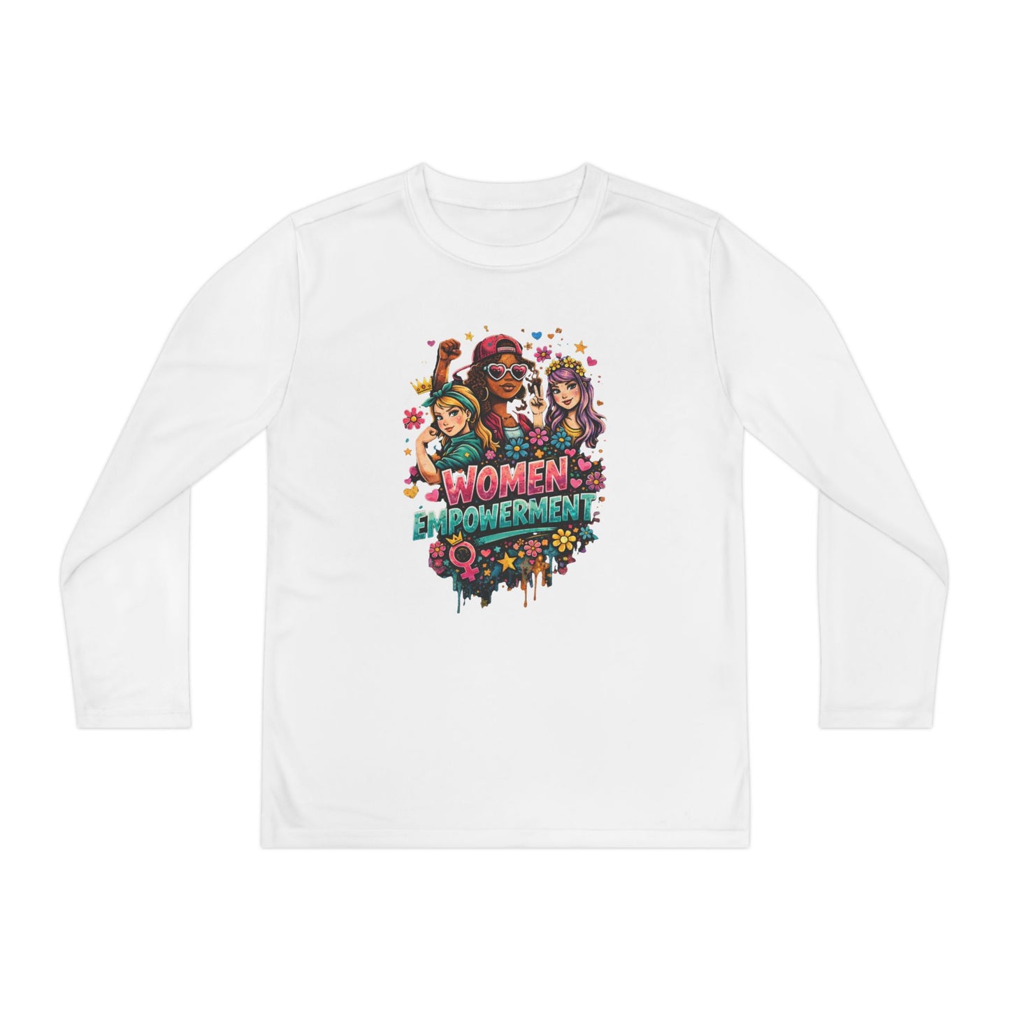 Women Empowerment ' Youth Long Sleeve Tee