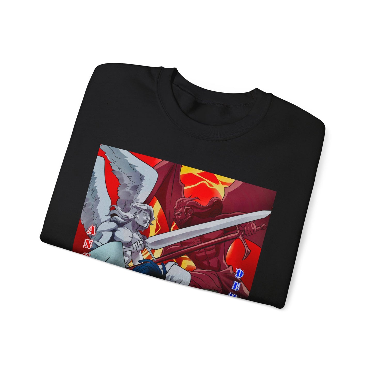 JR LINDSEY ' ANGELS & DEMONS SWEATSHIRT