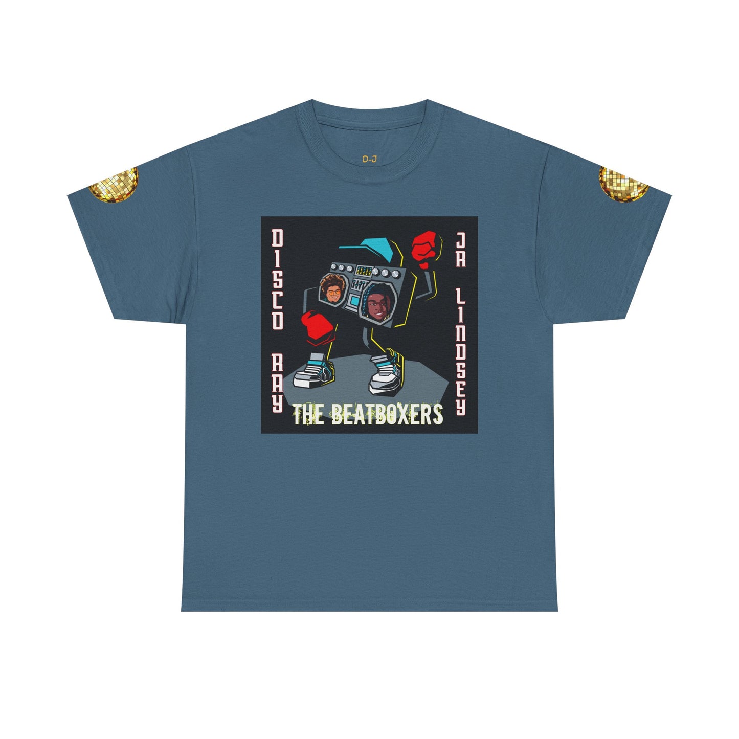 JR LINDSEY & DISCO RAY ' BEATBOXERS TEE