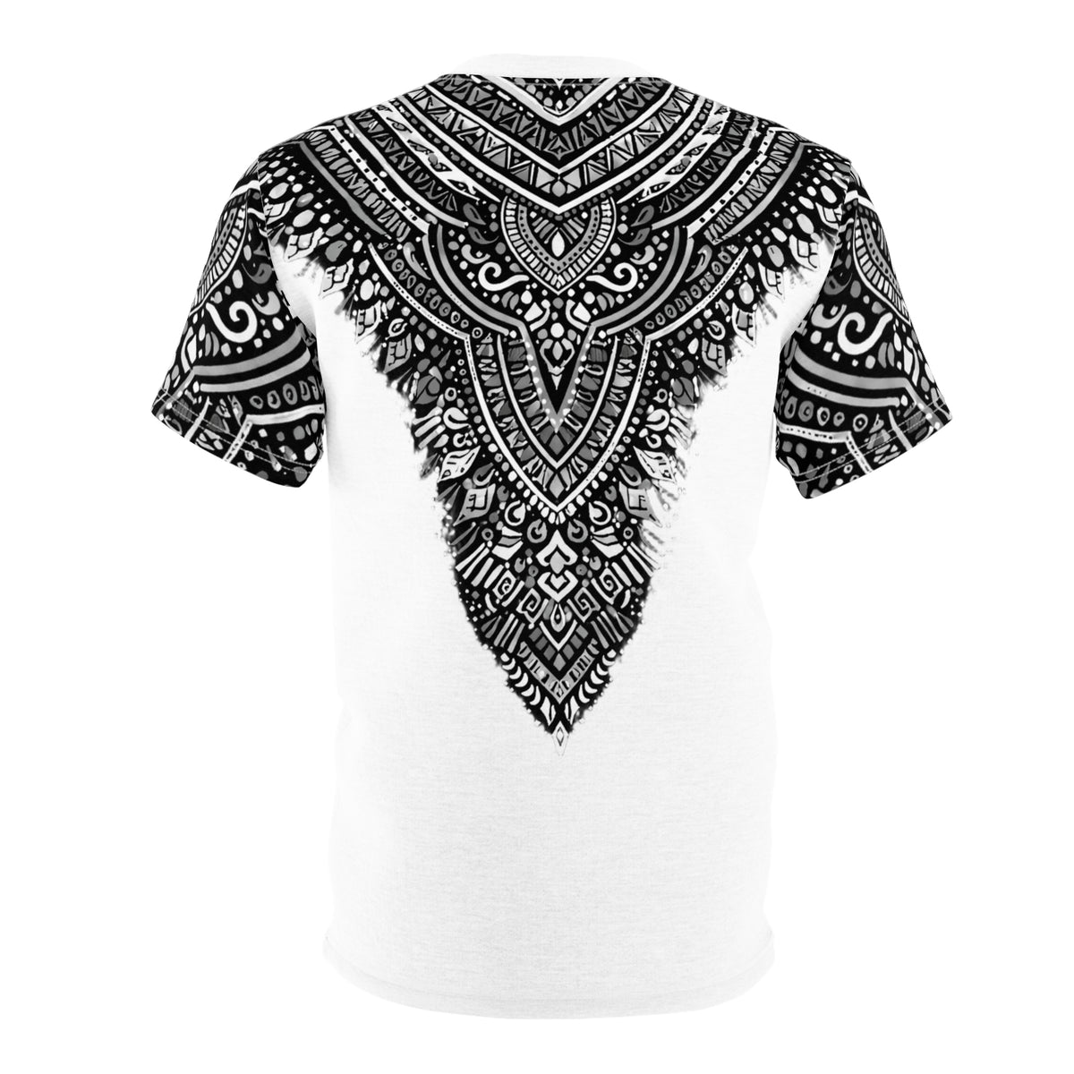White Boho Tribal Tee