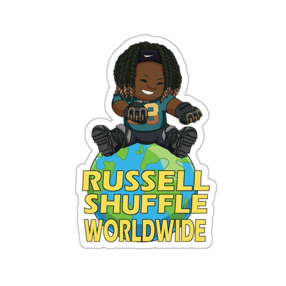 Russell Shuffle Stickers