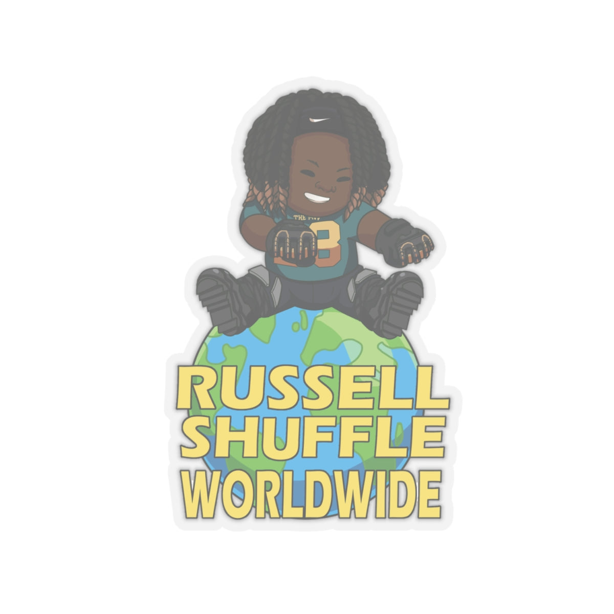 Russell Shuffle Stickers