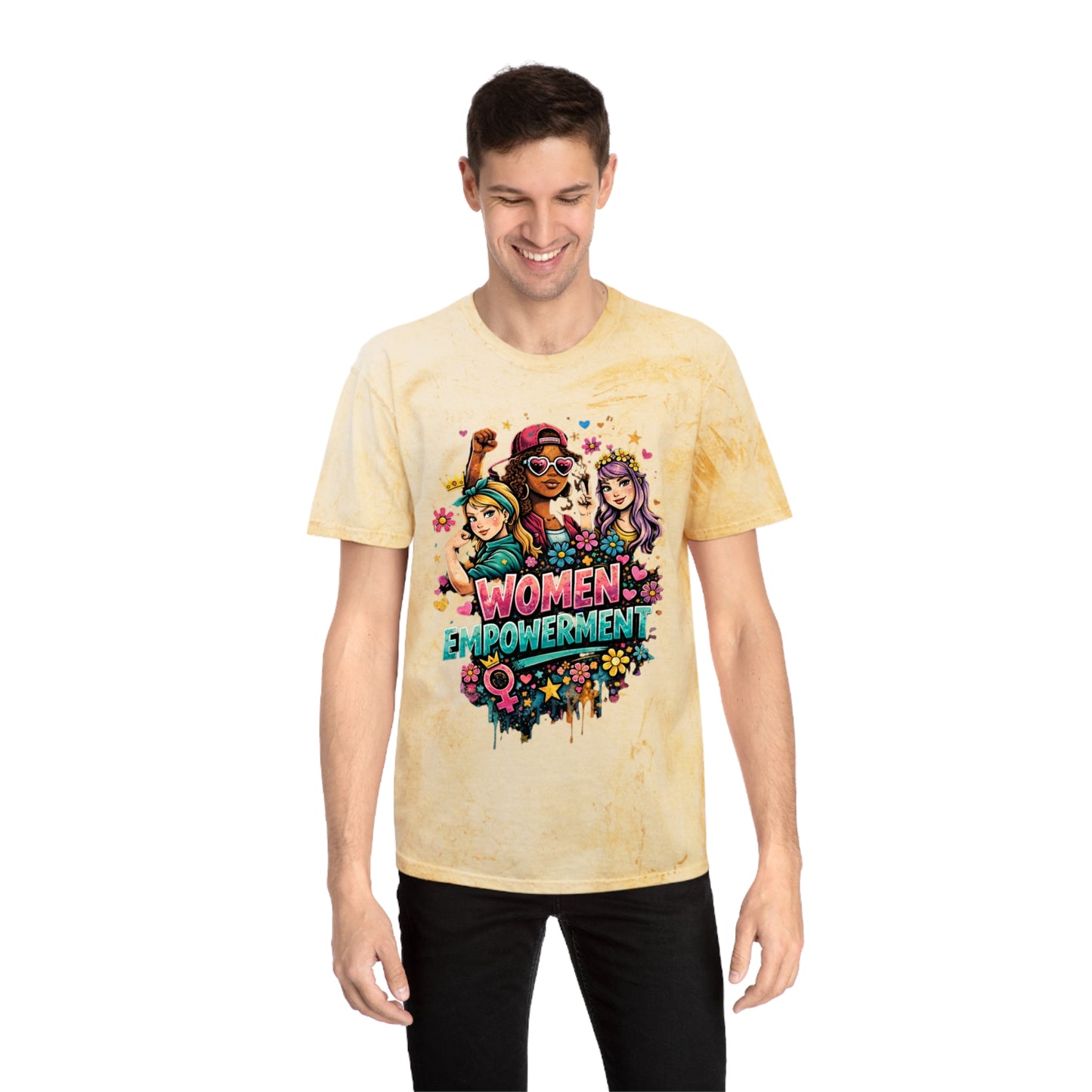 Women Empowerment ' Vintage Tie-Dye Tee