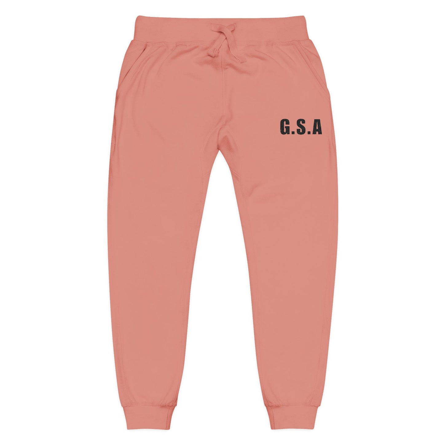 GSA BY JR Embroidered Fleece Sweatpants