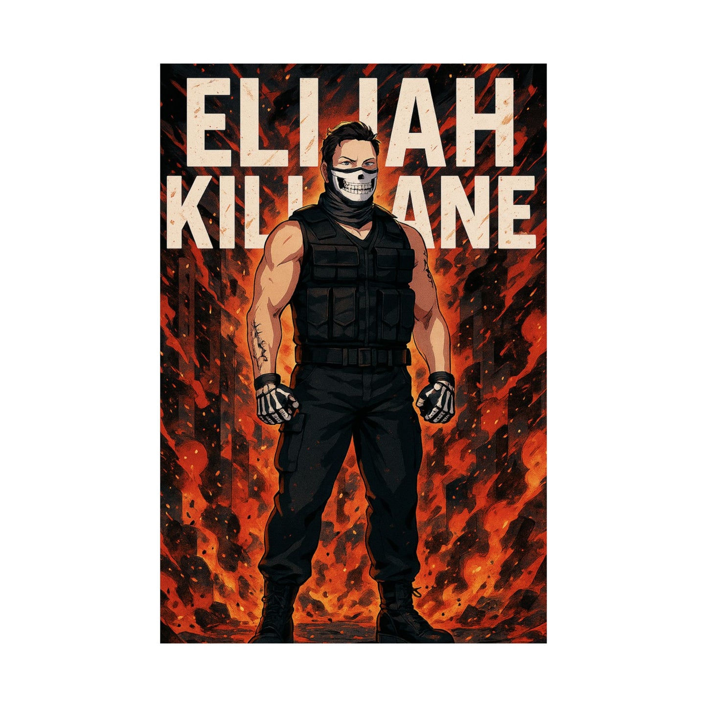 THE JROTC ANIME POSTER: ELIJAH KILLBANE