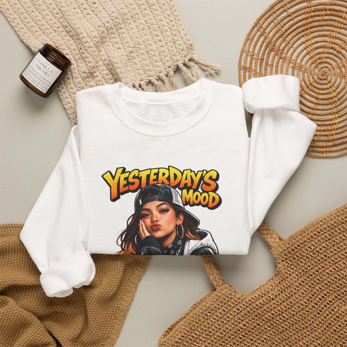 Yesterday's Mood ' Graphic Sweatshirt