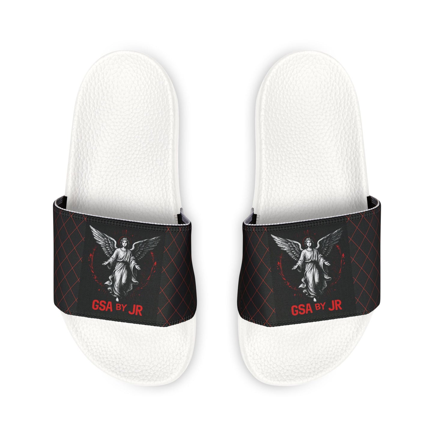 Holy Trinity Slides ( Red & Black )