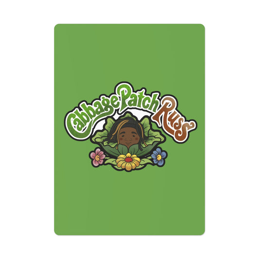 Cabbage Patch Russ Poker Cards