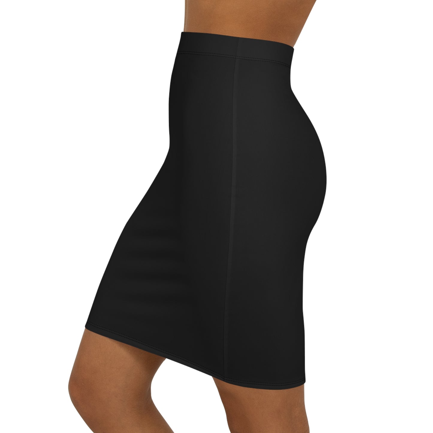 Pencil Skirt - Blue Emblem