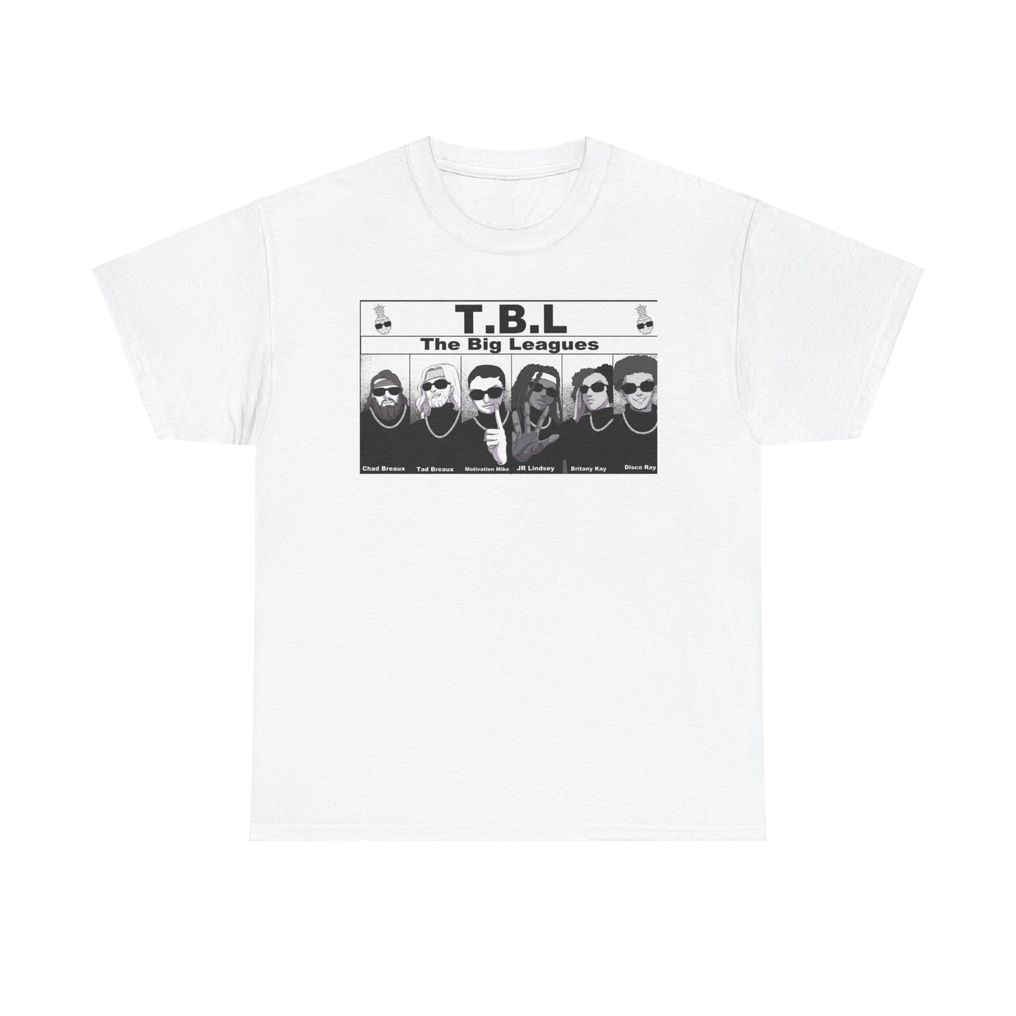 BIG LEAGUES MUGSHOT TEE