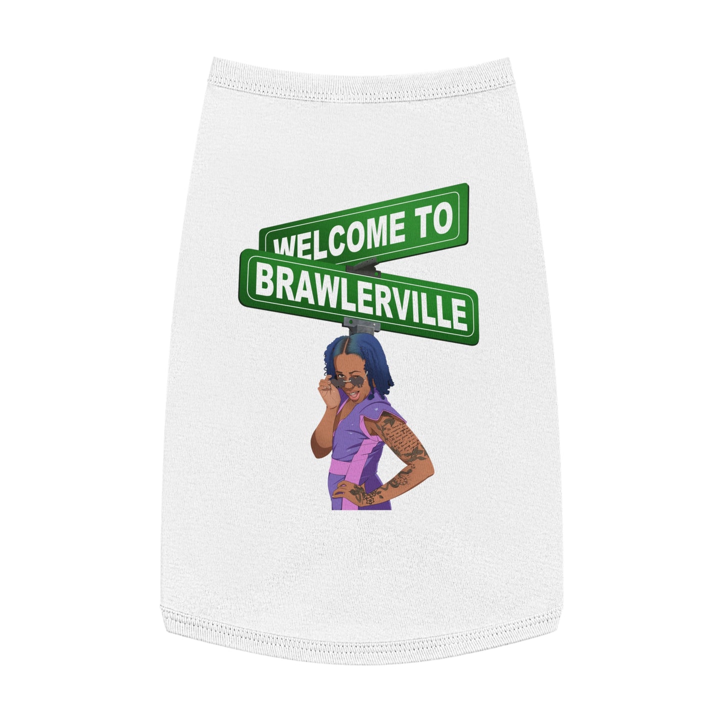 Brawlerville Pet Tank Tops