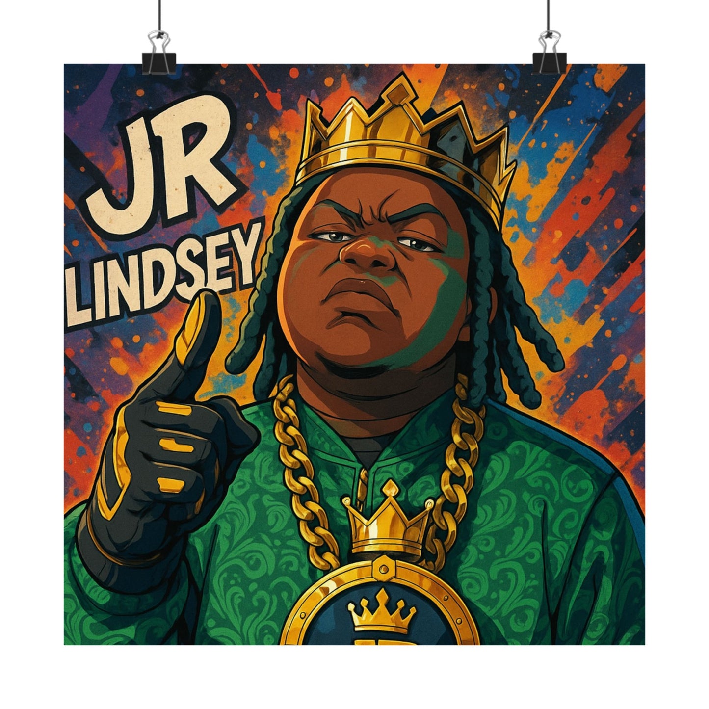 THE JROTC ANIME POSTER: JR LINDSEY
