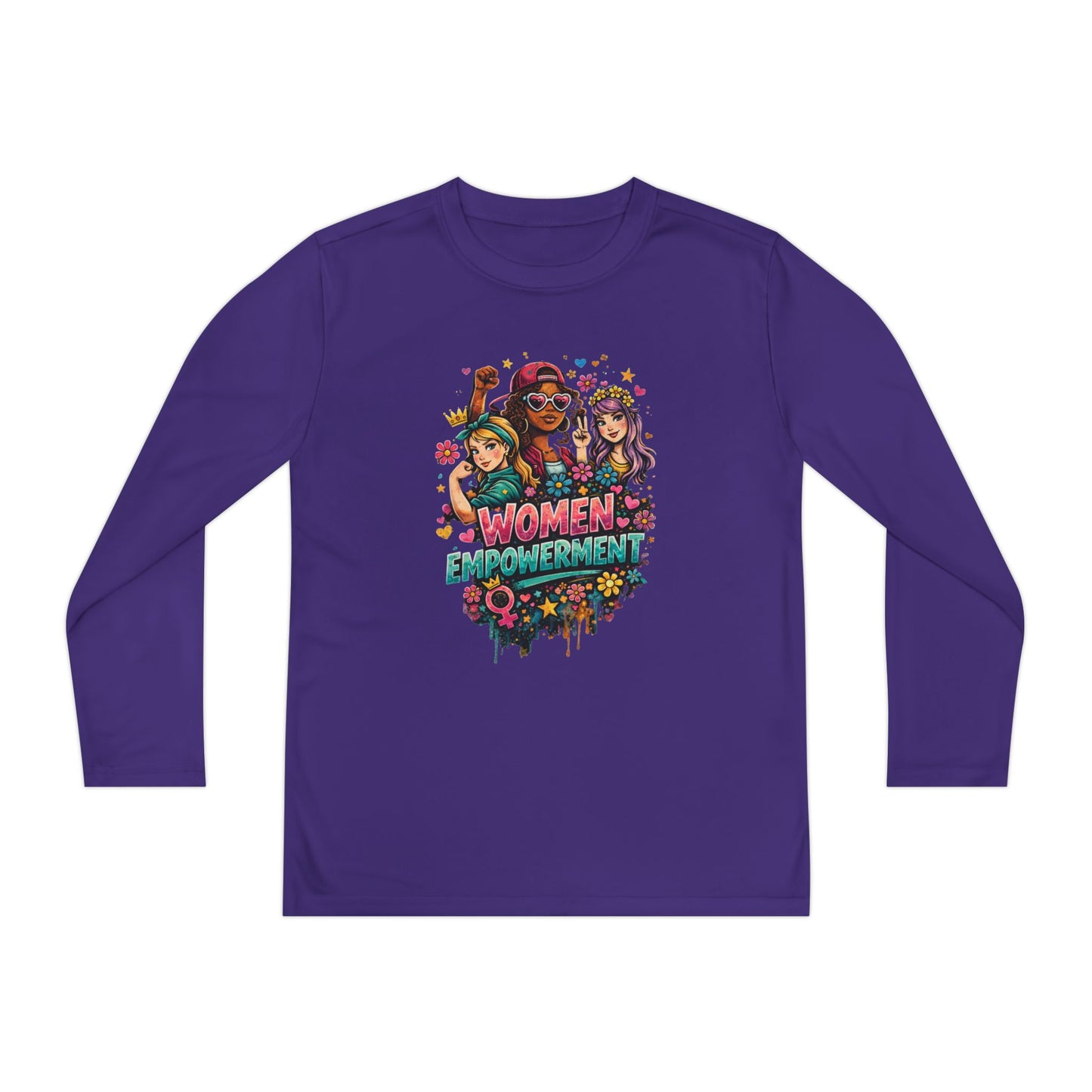Women Empowerment ' Youth Long Sleeve Tee