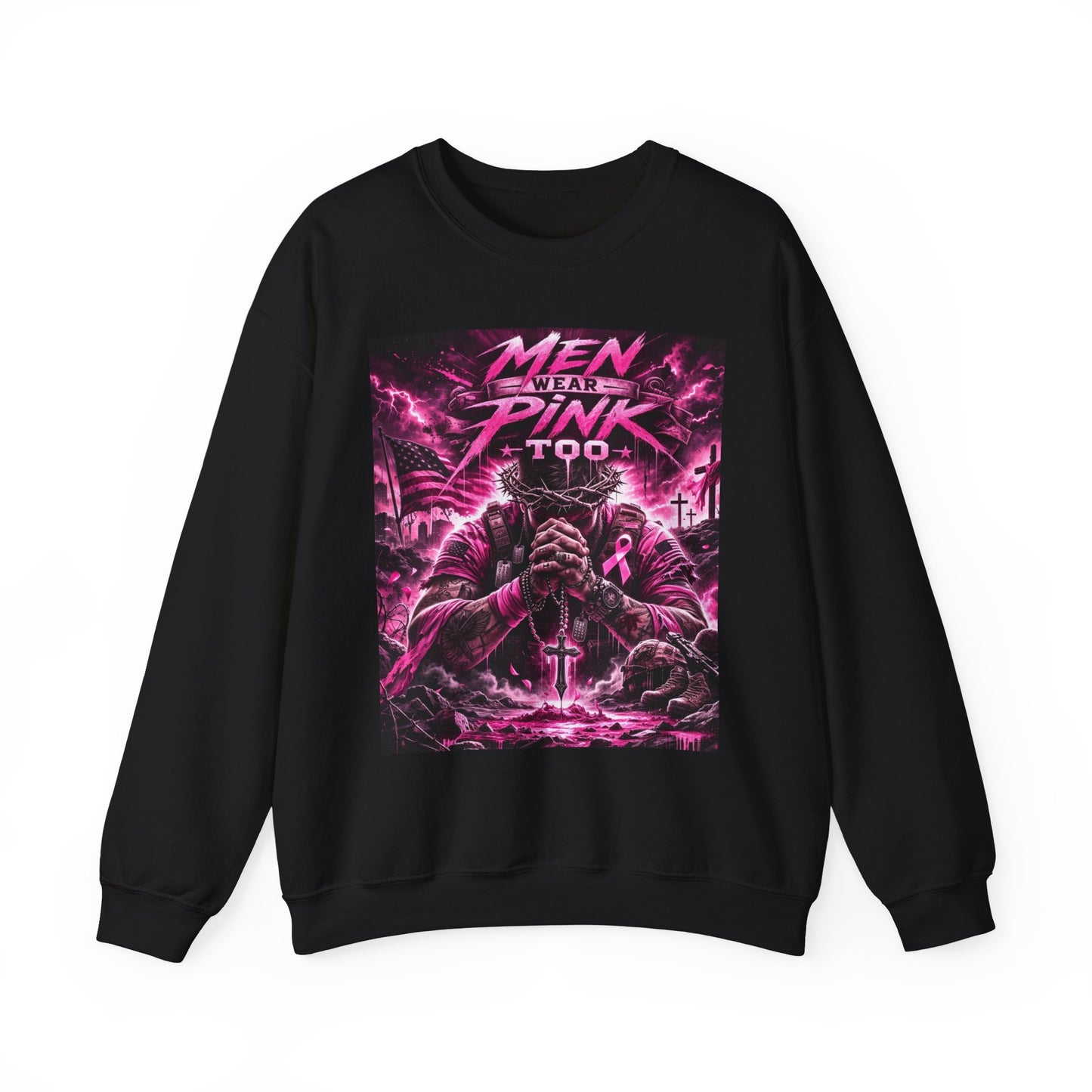 GSA BY JR ' Men Wear Pink Too Sweatshirt