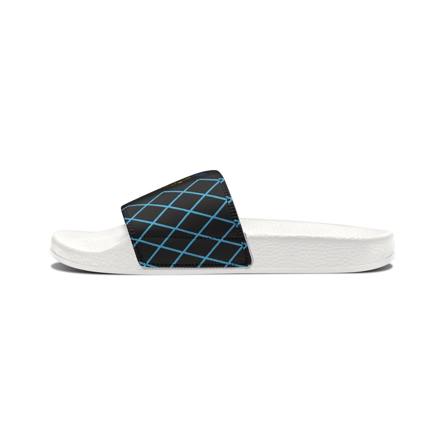 Holy Trinity Slides - Blue & Black