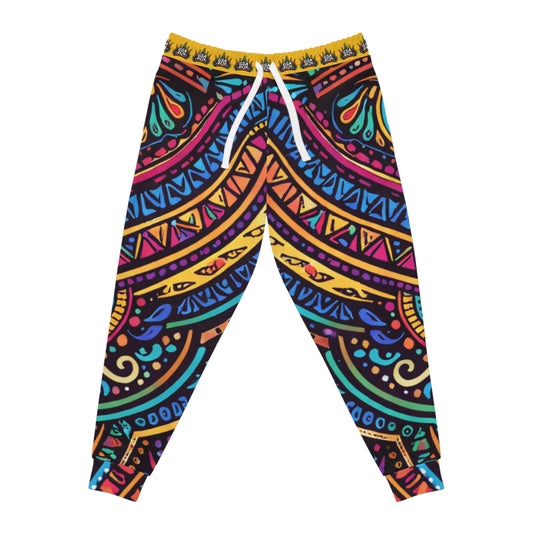Colorful Tribal Pattern Joggers