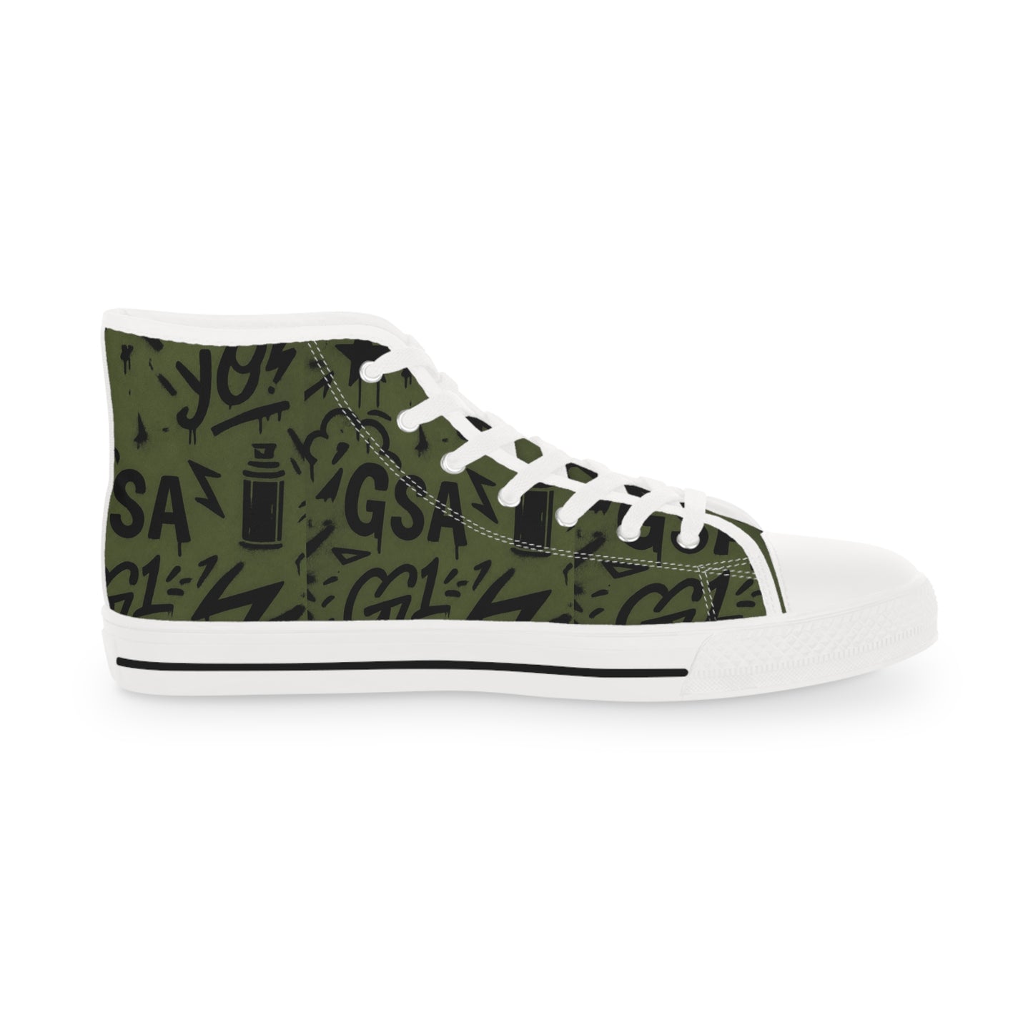 GSA G1 High Top Sneakers- Army Green