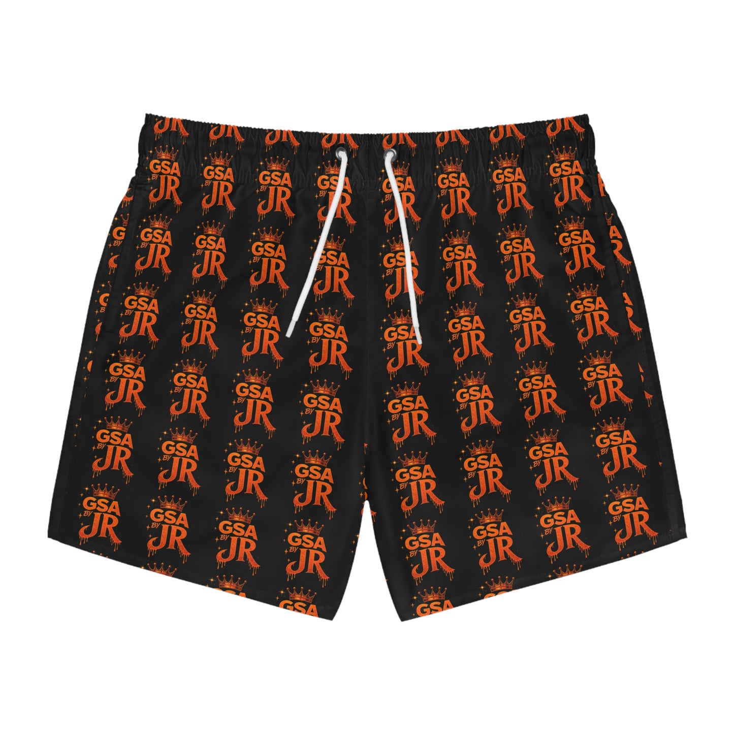 GSA BY JR Swimming Trunks ( Orange GSA )