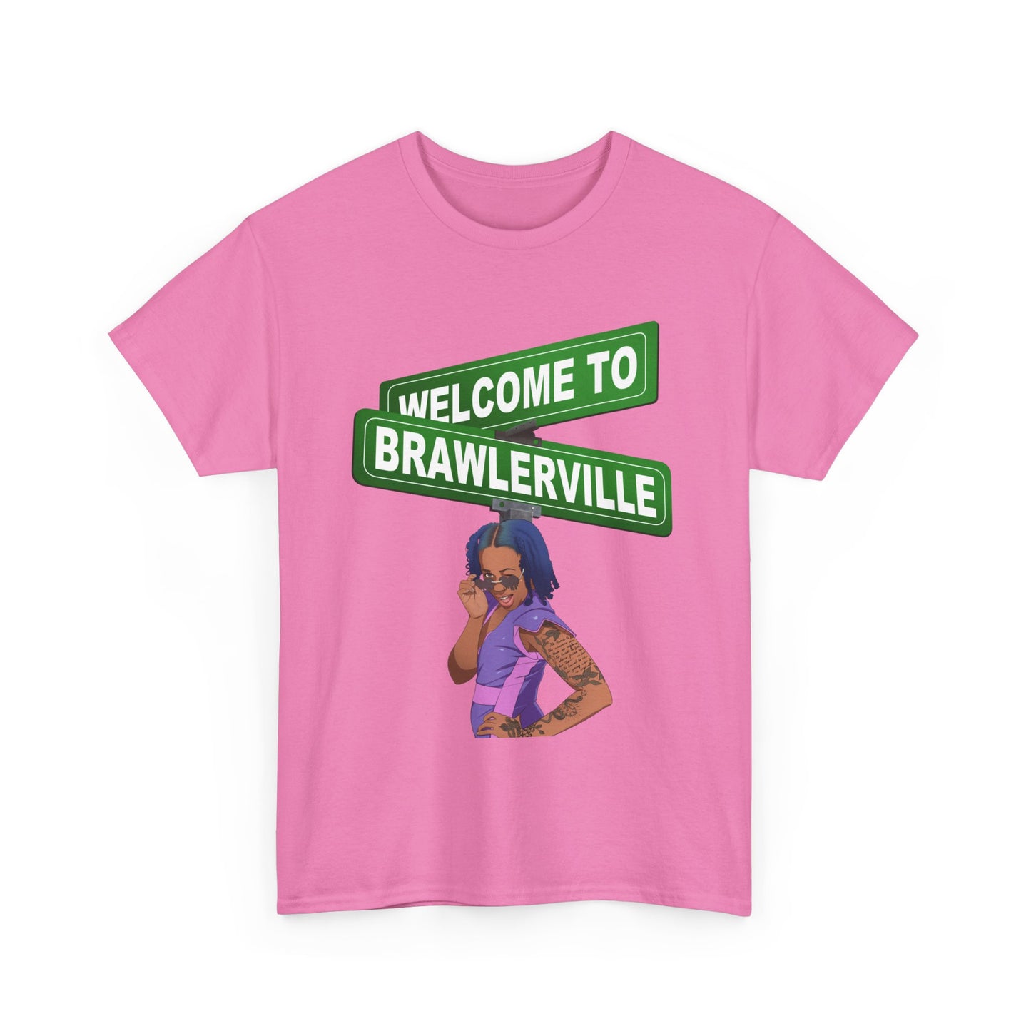 Britany Kay "Welcome to Brawlerville" T-shirt