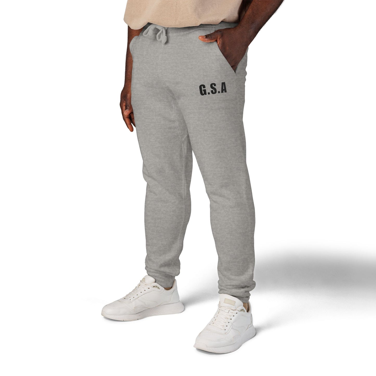 GSA BY JR Embroidered Fleece Sweatpants