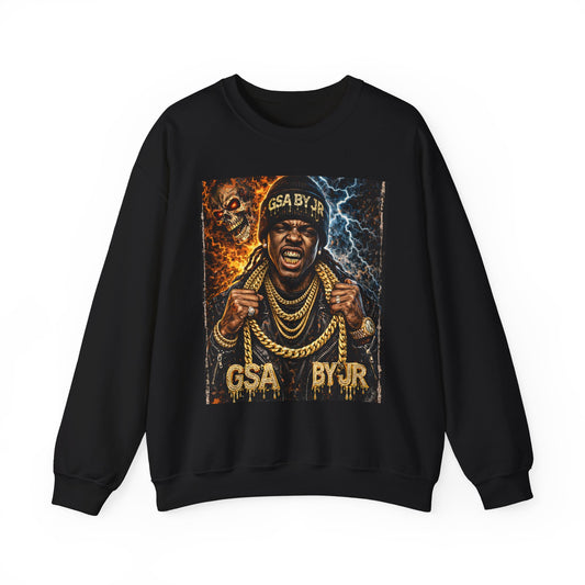 GSA  BY JR Gold Chains Sweatshirt