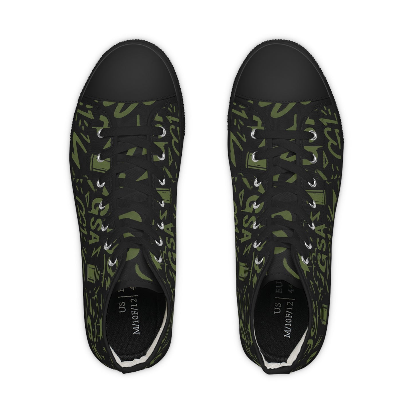GSA G1 High Top Sneakers- Army Green