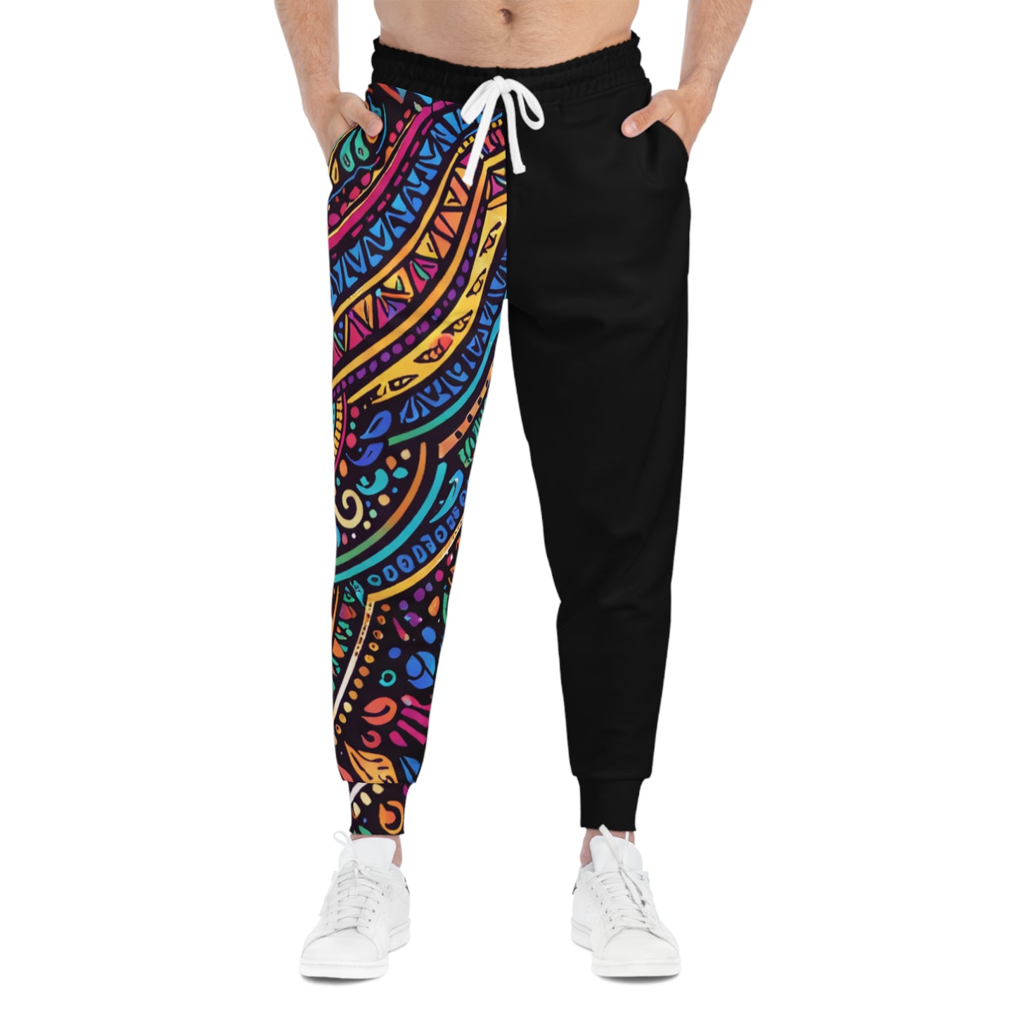 GSA BY JR Colorful Tribal Pattern Joggers