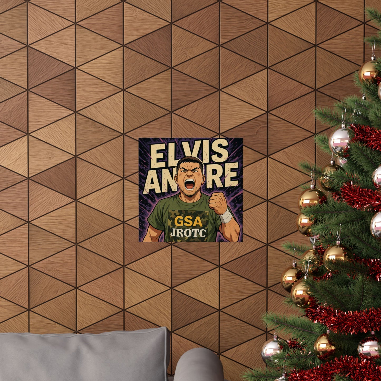 THE JROTC ANIME POSTER: ELVIS ANDRE