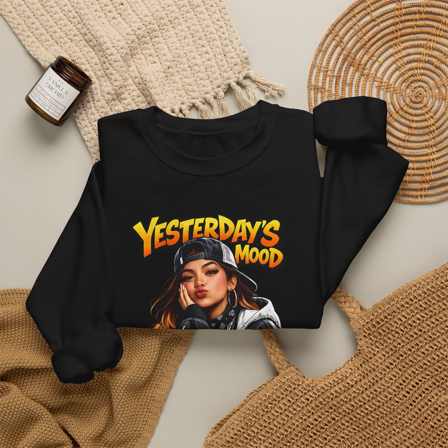 Yesterday's Mood ' Graphic Sweatshirt