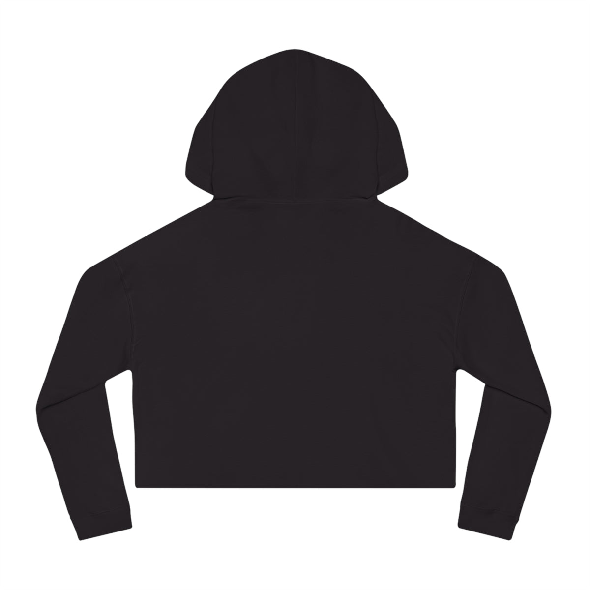 Black Diamond Cropped Hoodie