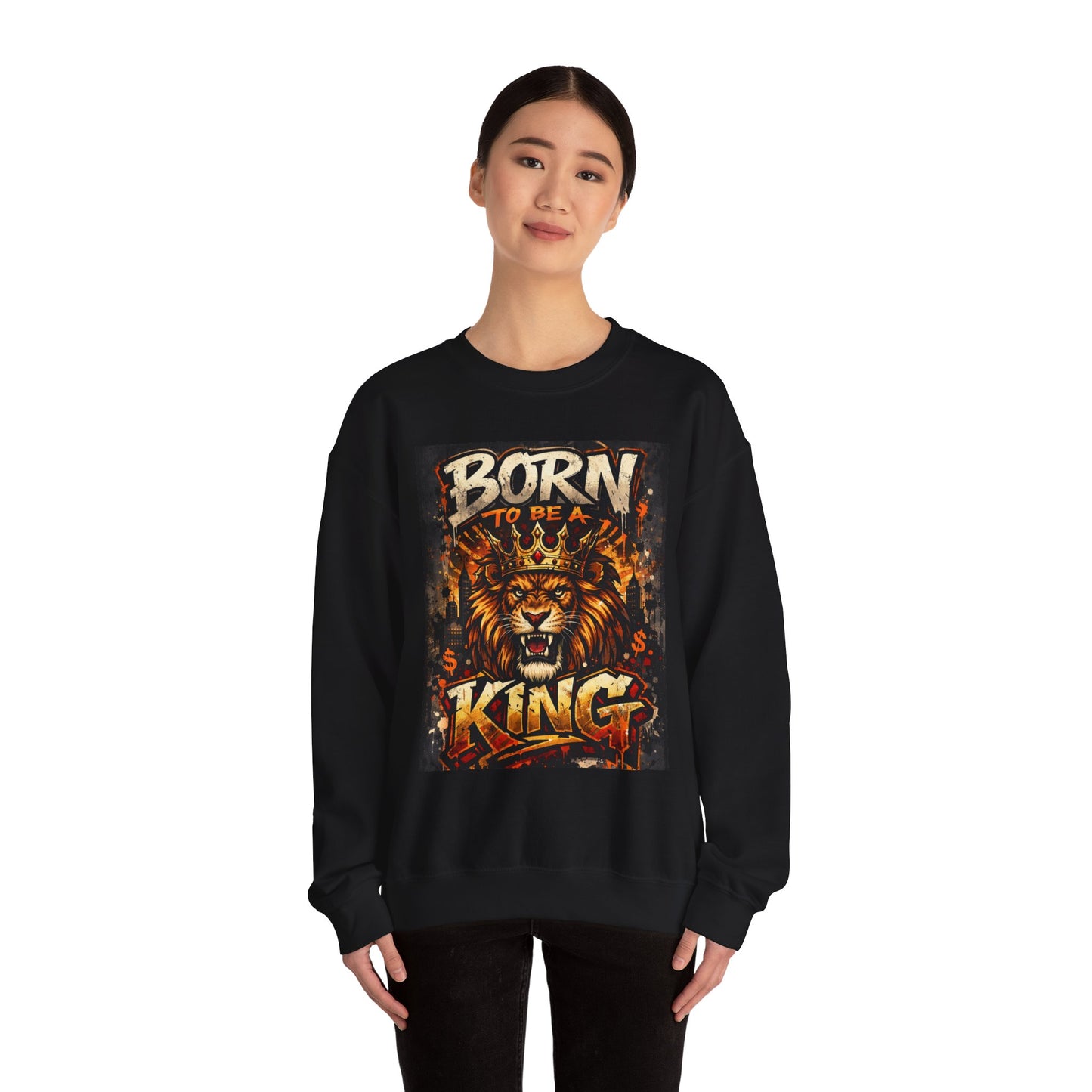 GSA BY JR Men's ' Born to Be a King Sweatshirt