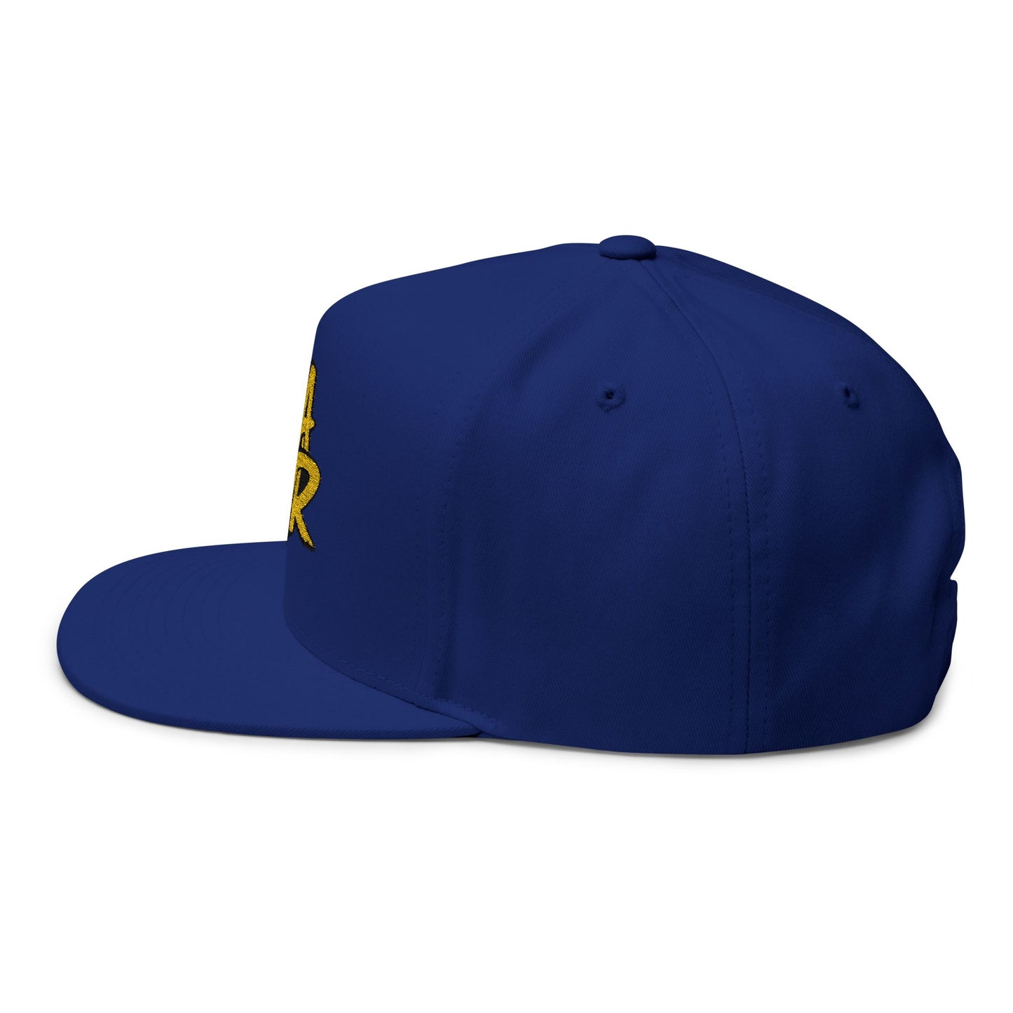 Yellow Graffiti Flat Bill Cap
