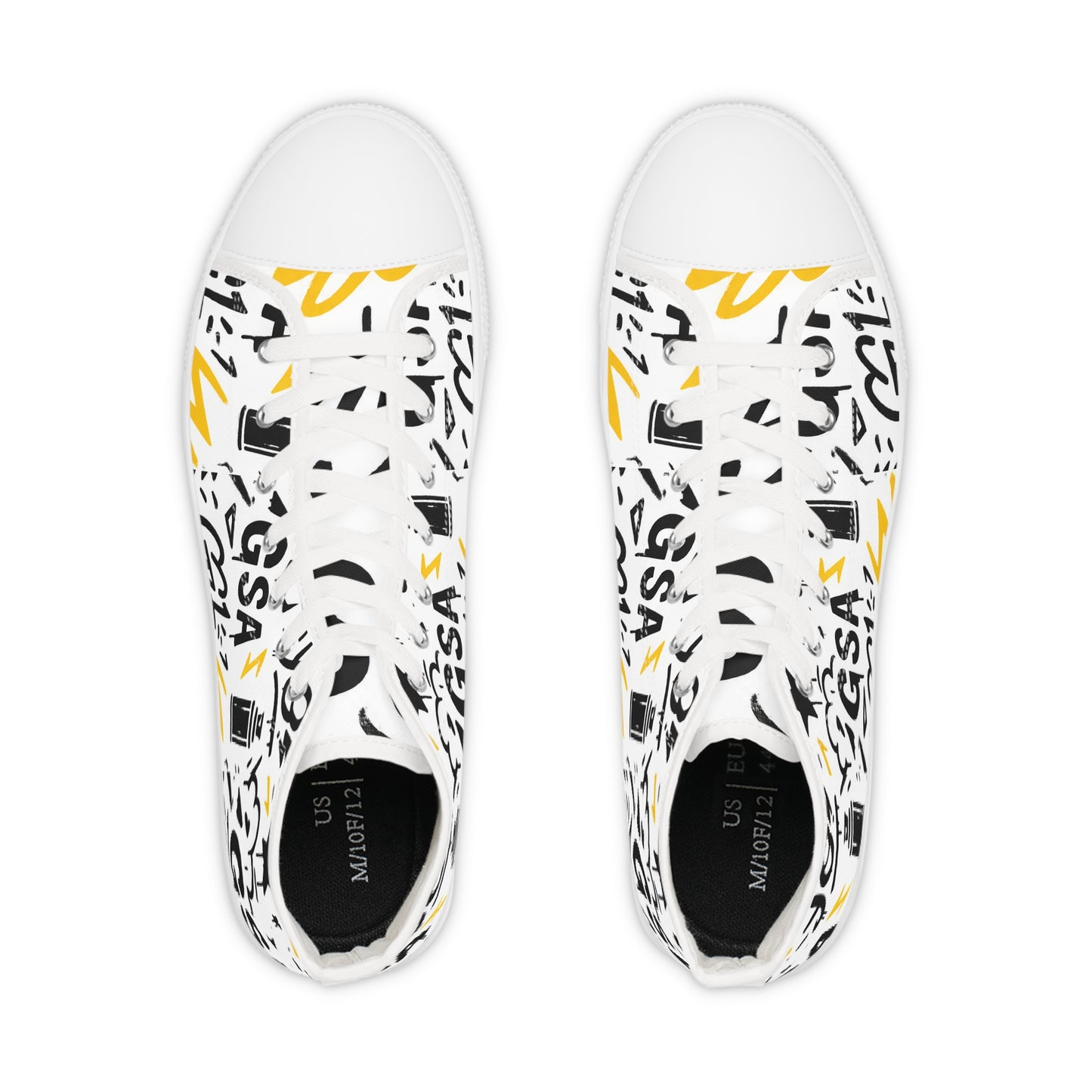 GSA G1 High Top Sneakers- Bumblebee
